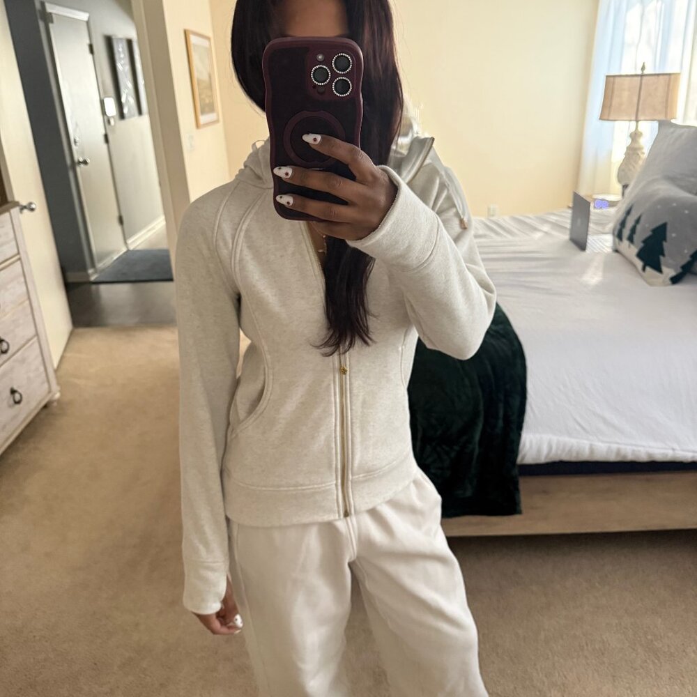 Lululemon Scuba Fuzzy Full Zip Hoodie and Pants